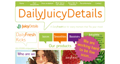 Desktop Screenshot of juicydetails.nl