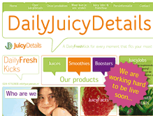 Tablet Screenshot of juicydetails.nl